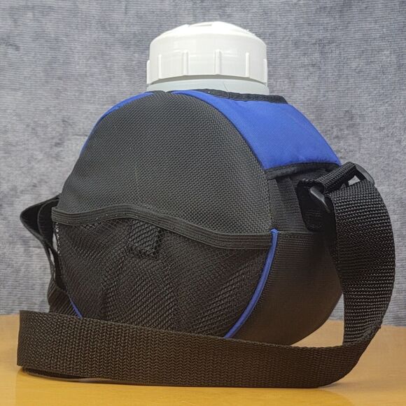Vintage 90s Igloo 48oz Water Canteen with Raid the Pepsi Cover & Carry Strap - Picture 5 of 15